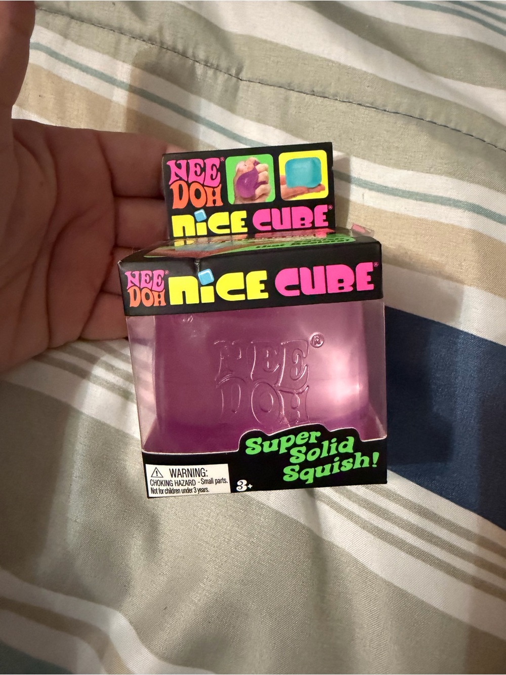Purple nice cube needoh